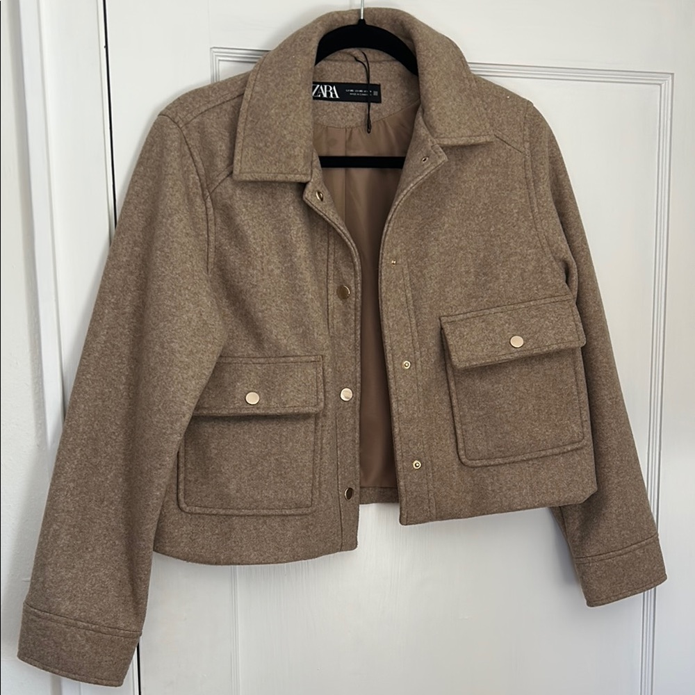 Zara Women's Tan Jacket